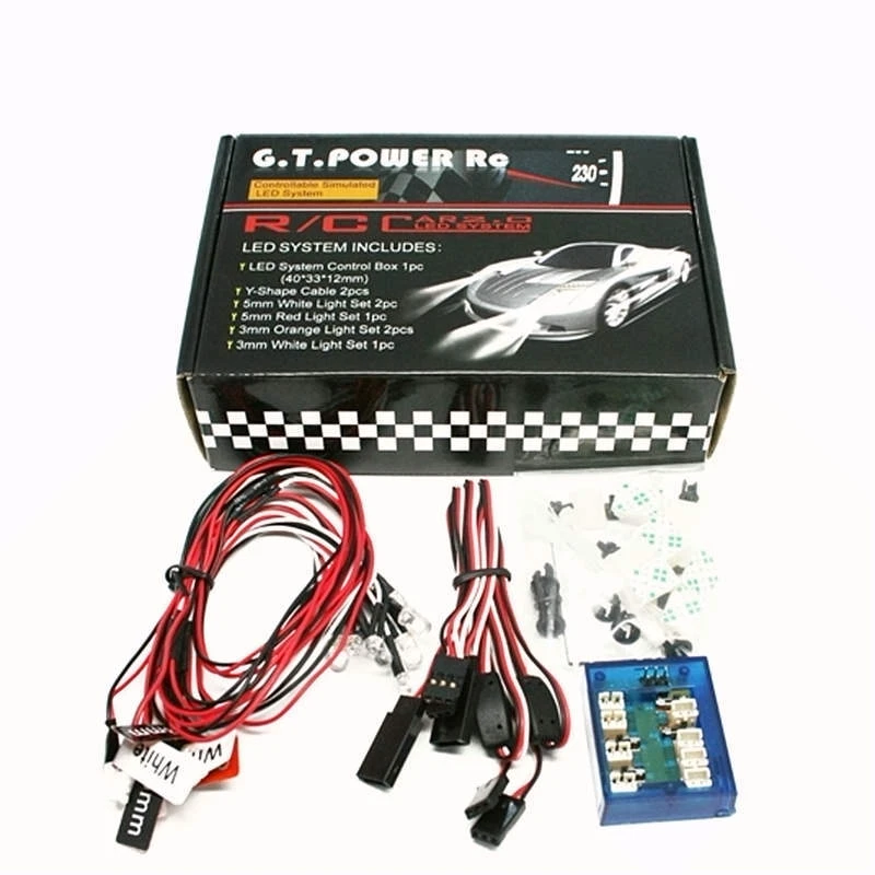 rc car led system