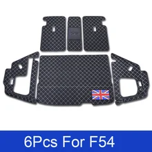 Auto Cargo Liner Car Trunk Mat Carpet Interior Floor Mats Leather Pad For BWM Mini Cooper F54 Clubman Car Styling Accessories Auto Cargo Liner Car Trunk Mat Carpet Interior Floor Mats Leather Pad For BWM Mini Cooper F54 Clubman Car Styling Accessories