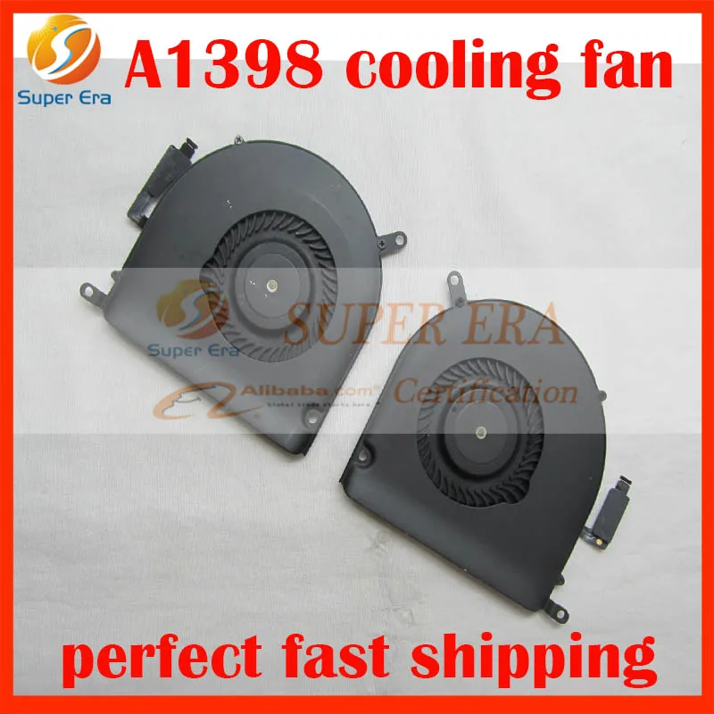 

Original CPU Cooling Fan Left + Right Set for Macbook Pro Retina 15.4" A1398 Late 2013 Mid 2014 ME293 ME293 MGXA2 MGXC2 tested