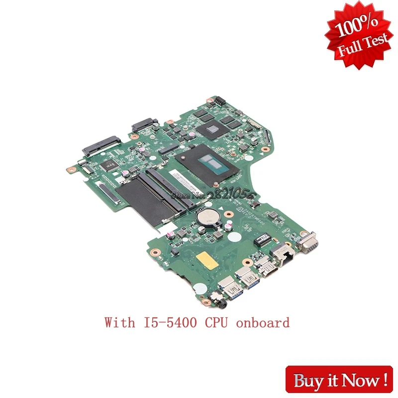 

NOKOTION NBMVG11003 NBMVM11003 For Acer Aspire E5-573G DA0ZRTMB6D Laptop Motherboard with 940M Video card with i5-5200 CPU