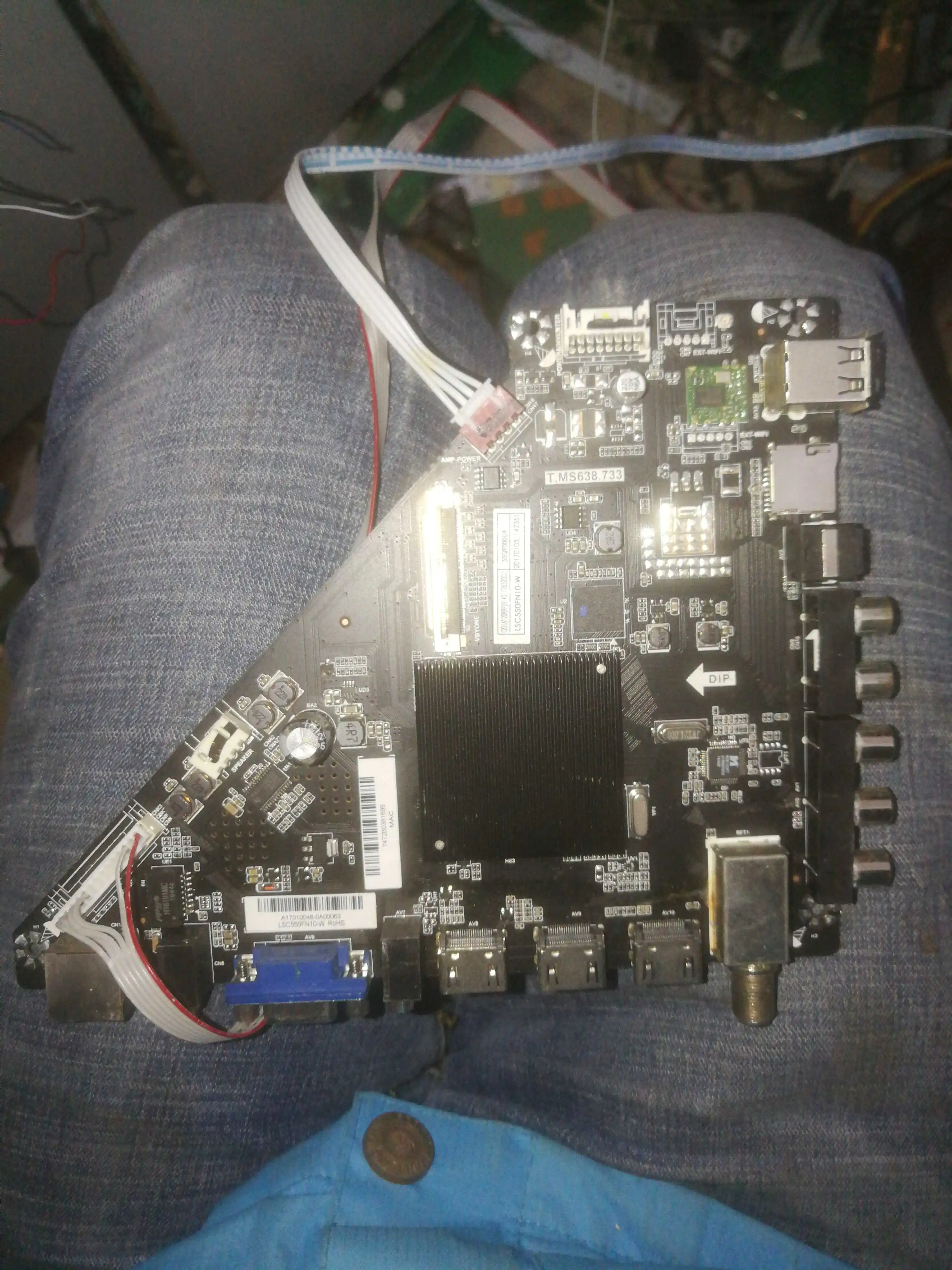 55Q9000UA T. MS638.733 для экранного LSC550FN10-W