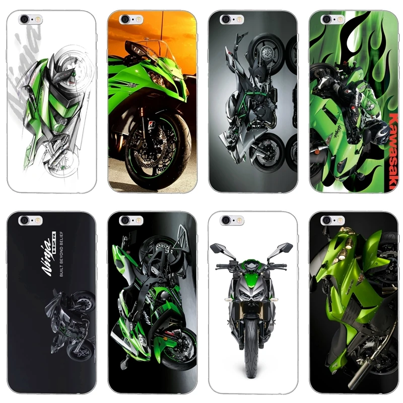 Kawasaki Ninja Zx R спортивный мотоцикл для samsung Galaxy Note 9 8 5 S10 S9 S8 S7 S6 edge Plus Lite S5 S4 S3 mini мягкий чехол для телефона