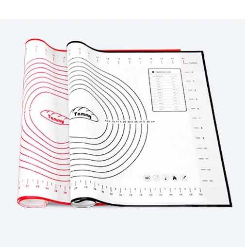 Hifuar утолщенный пластиковый коврик для выпечки пиццы коврик для замеса теста кондитерских изделий рулонный антипригарный лист формы для выпечки вкладыши коврик инструменты для приготовления пищи