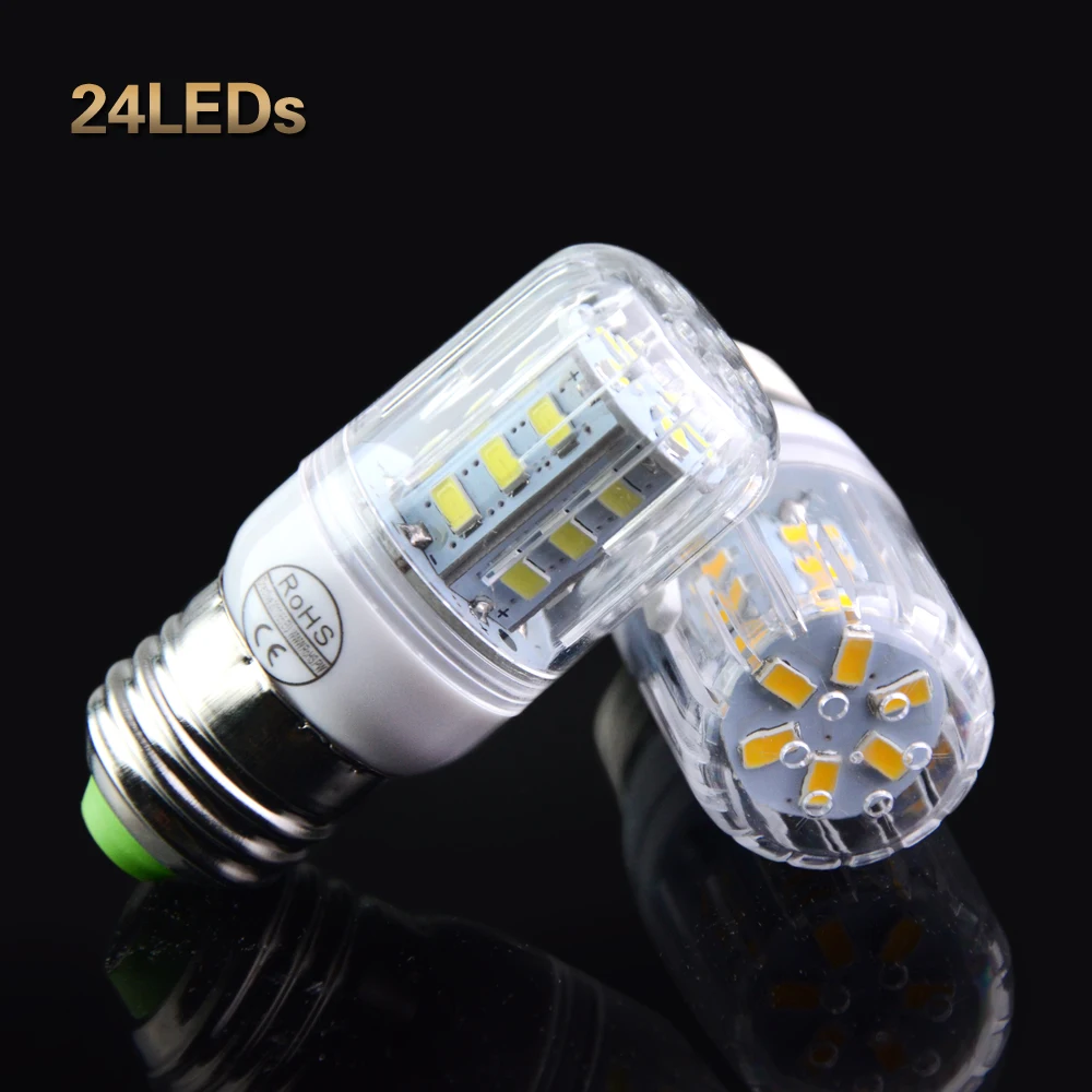Новое поступление SMD5730 E27 24 30 42 64 80 89 светодиодный s лампа мощность CFL 20-35 Вт 220 в 230 В светодиодные лампы для дома освещение с CE ROHS