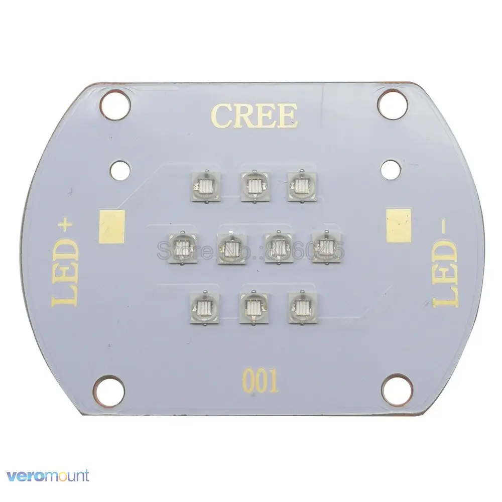 Everlight 30 Вт 10 LED высокая мощность УФ фиолетовый светодиодный излучатель свет лампы
