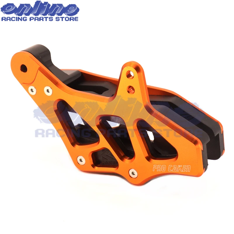 

CNC Chain Guide Chain Guard fit KTM 125-450 EXC EXCF SX SXF XC XCF XCF-W XCW 08-15 Motocross Enduro Supermoto Orange