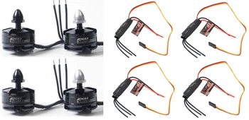 

4x RC FPV EMAX Simonk 12A ESC + 4x MT2204 2204 2300KV Motor for 250mm QAV250 Multi Quad Copter