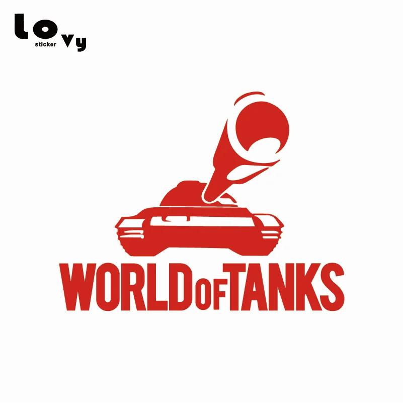 World Of Tanks WOT виниловая забавная наклейка для автомобилей игра автомобиля Наклейка для автомобиля окна двери кузова украшения CA0229