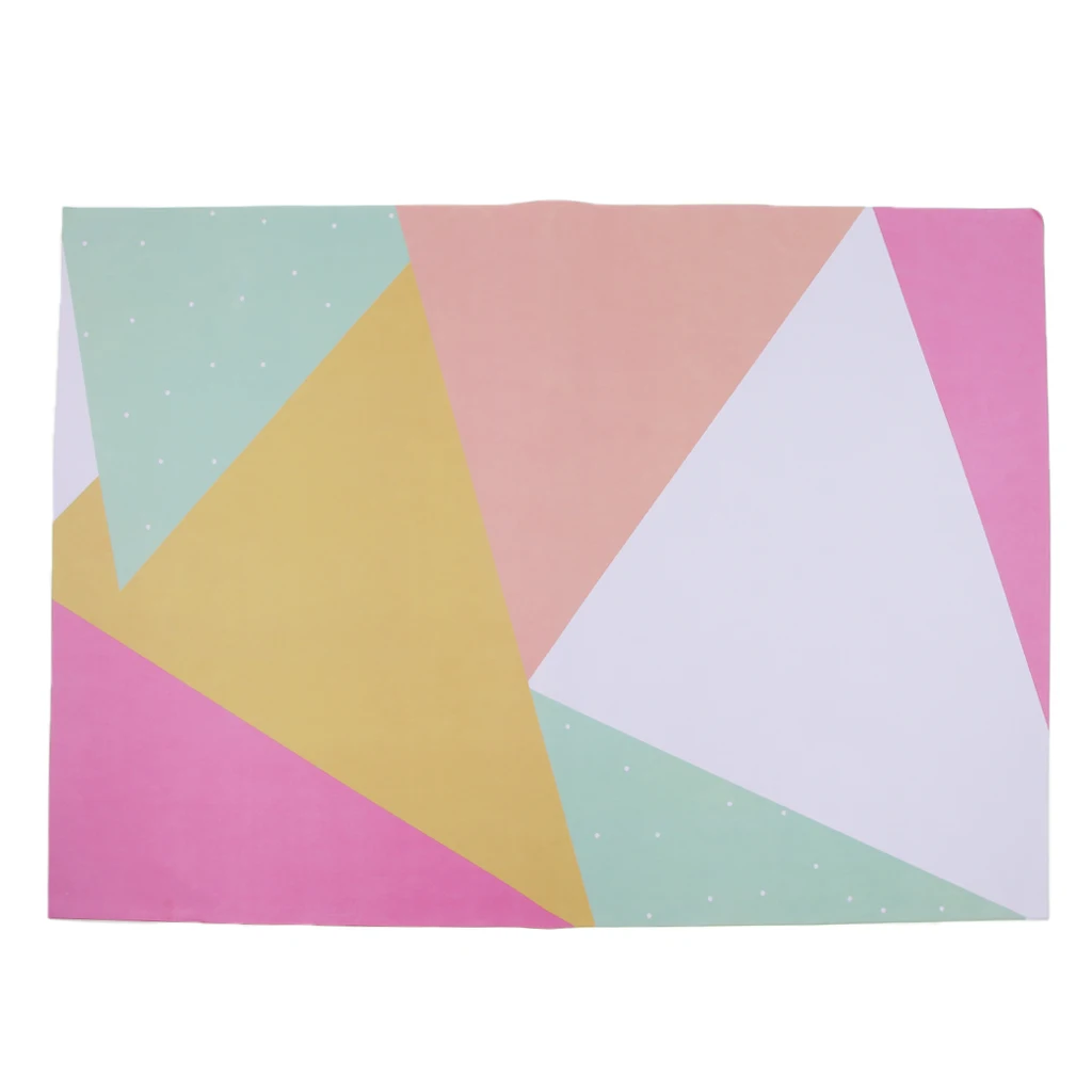 6 Sheets Mixed Style Gift Wrapping Package Paper Craft Projects Decor Craft Paper Party Scrapbooking Decorations 70 x 50 cm