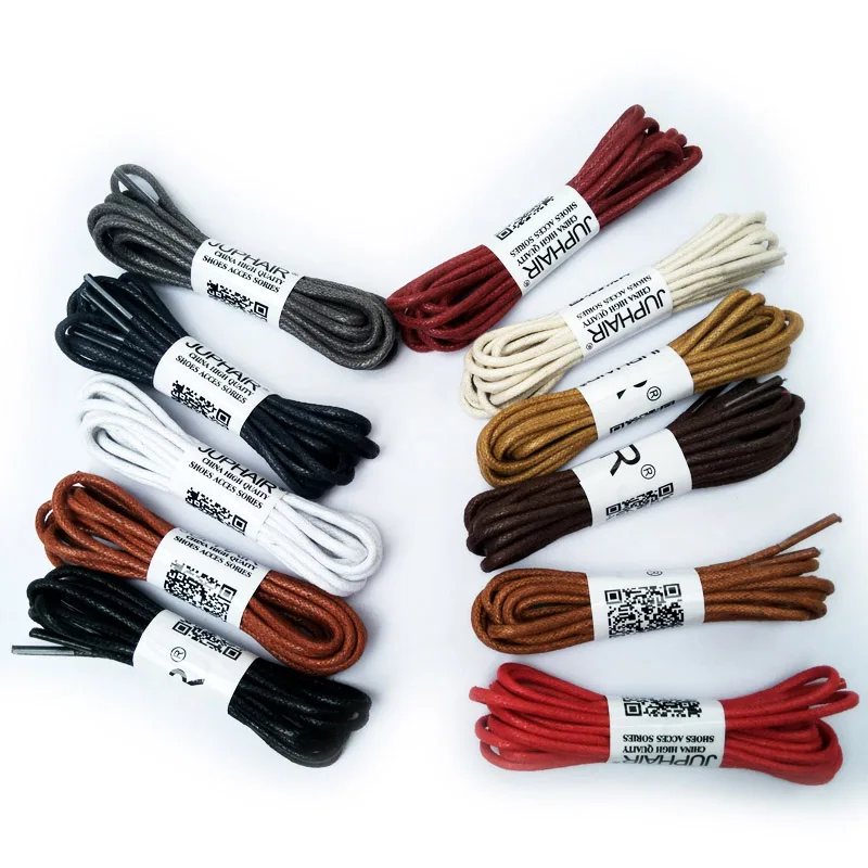 JUP 1 Pair 60-180cm Fashion Casual Leather Laces High Quality Waxed Round Shoelaces Shoestring Boots Sports Shoes Cable Ropes JUP 1 Pair 60-180cm Fashion Casual Leather Laces High Quality Waxed Round Shoelaces Shoestring Boots Sports Shoes Cable Ropes