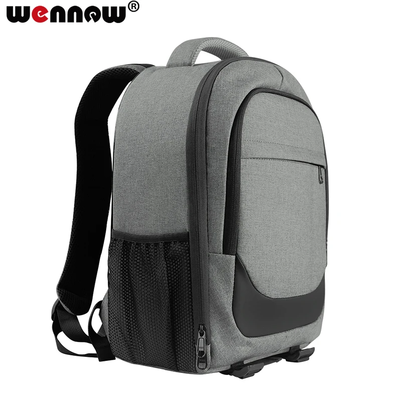 Wennew DSLR мешок Камера сумка рюкзак объектив чехол для Nikon DF P1000 D7200 D500 D5600 D5500 D3400 D3300