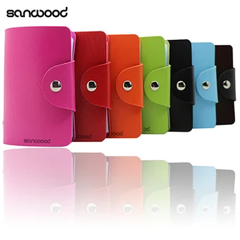 

Women's Business ID Credit Card Wallet Cash Holder Organizer Case for 24 Cards