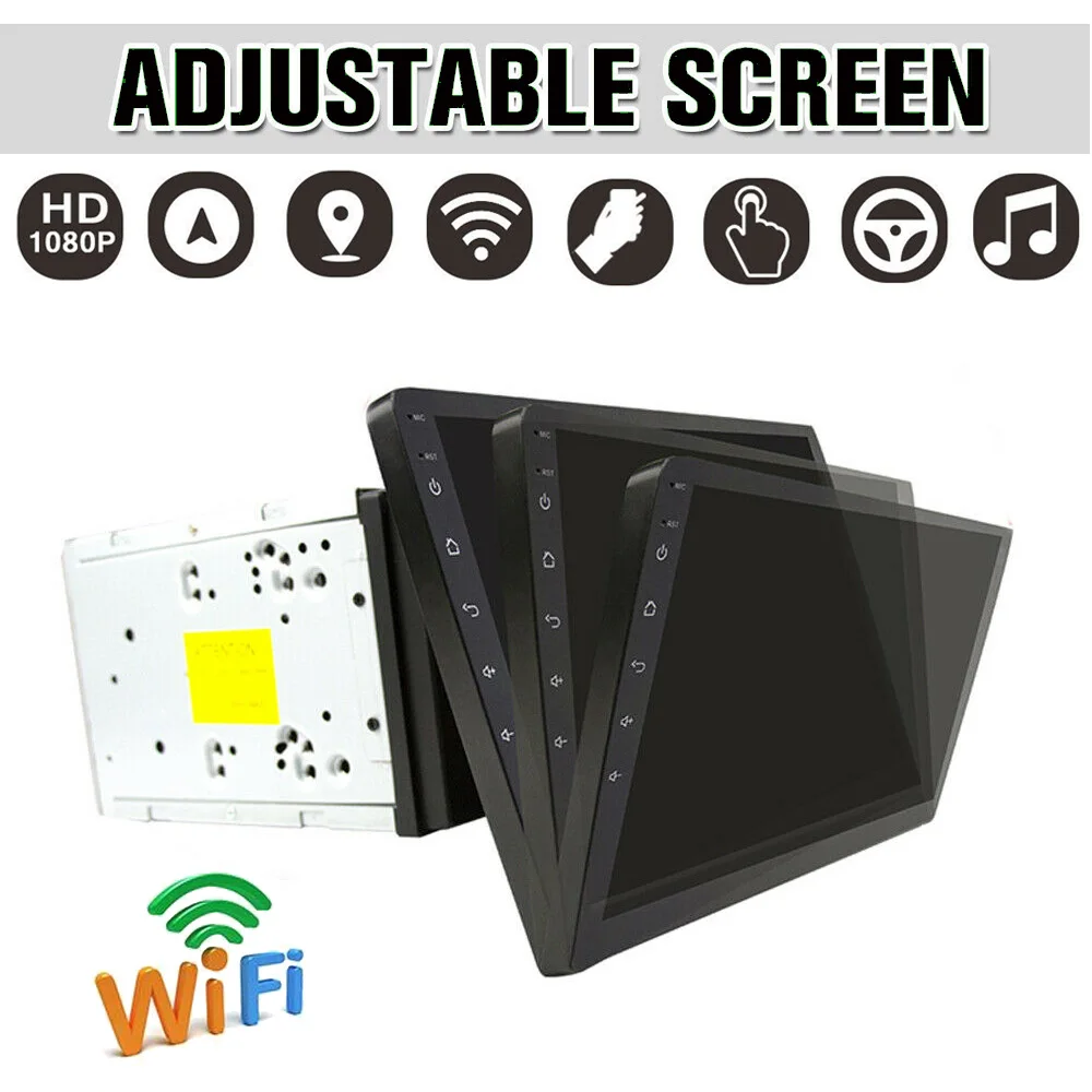 10.1'' Universal Car Radio GPS Navigation Android 9.1 Double 2Din Car Multimedia Player Stereo Autoradio Wifi Bluetooth RDS 10.1'' Universal Car Radio GPS Navigation Android 9.1 Double 2Din Car Multimedia Player Stereo Autoradio Wifi Bluetooth RDS