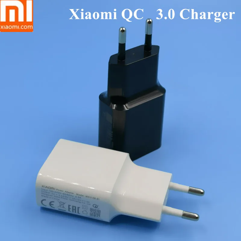 

XIAOMI mi 8 Charger QC 3.0 wall Adapter for xiaomi mi max 3 2 a2 a1 mix 3 2s 6 5s 5 mi8 redmi note 5 plus fast quick charging