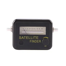 Buscador de satélite encuentra la alineación del Receptor del medidor de señal para Sat Dish TV amplificador de señal Satfinder