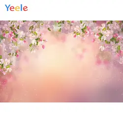 Yeele виниловая розовая лампа "Цветы" Bokeh дети фотографии фоны Свадьба Любовь фотографические фоны для фотостудии
