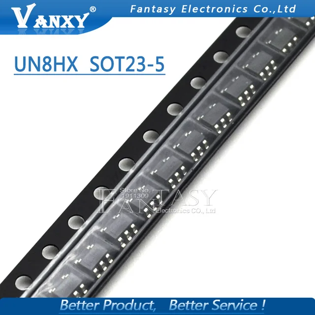 10pcs UN8HX SOT23 5 UN8H SOT SOT 23-in Integrated Circuits from ...