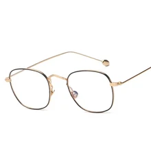 FROLVE Metal Eye glasses frames for women deisgner eyeglasses men round frame glasses frames oculos de grau femininos S049
