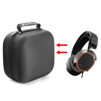 

2019 Newest Portable EVA Hard Travel Carrying Protective Cover Bag Case for SteelSeries Arctis Pro Gaming Headphones Headset