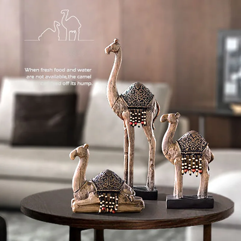 

Resin crafts camel The Western Regions camel home furnishing decoration creative home ornament craft