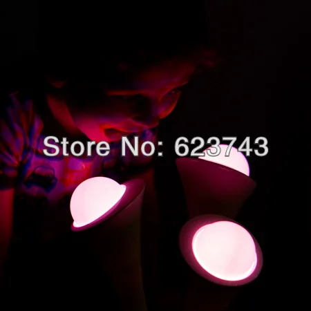 SLONGLIGHT ДИЗАЙН Романтический Цвет Изменение Glo Ночник с портативными сверкающие шары, глобус фонарик, рождественский подарок
