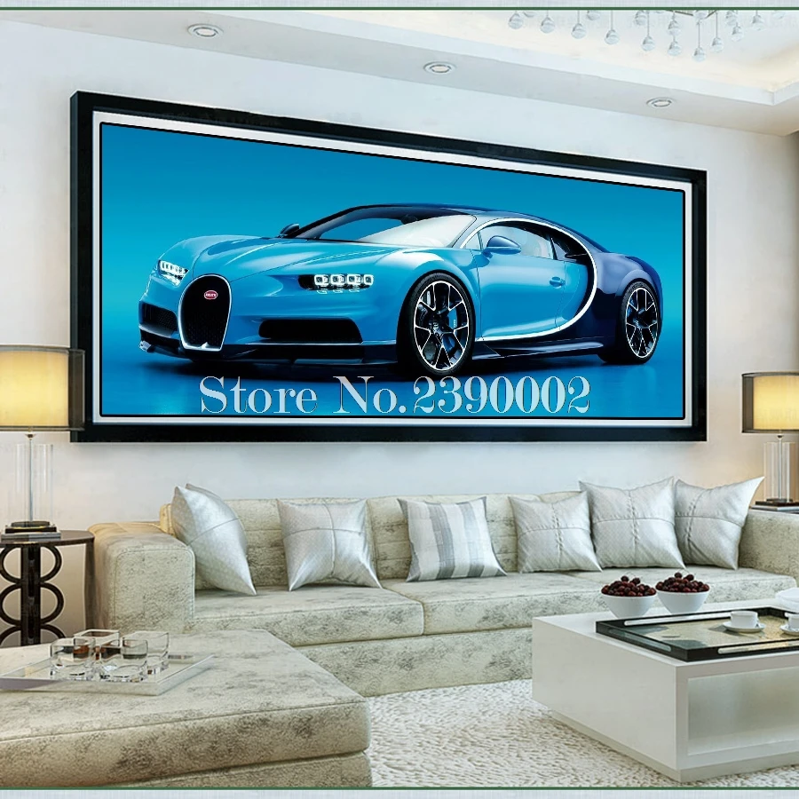 5D Diamond Embroidery Landscape Car DIY Diamond Painting