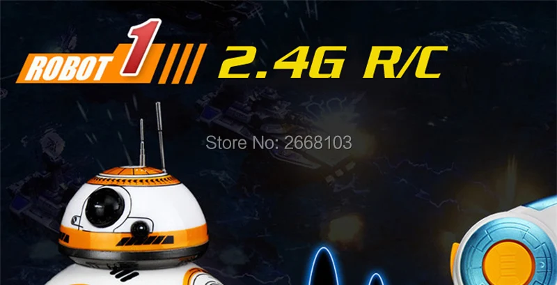 Обновленная модель мяч Звездные войны RC BB-8 робот-дроид BB8 Интеллектуальный робот 2,4G дистанционное управление игрушки для девочек Подарки со звуком действия