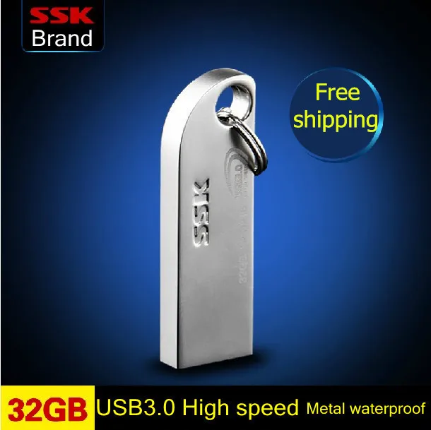 SSK SFD216 Thumbs 64 ГБ 32 16 USB флеш накопители Металл USB3.0 высокоскоростной накопитель