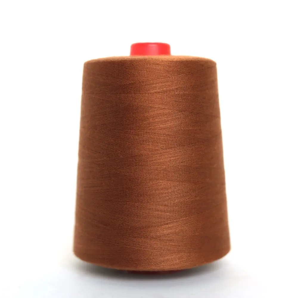 Metal Aramid thread Mahogany 1