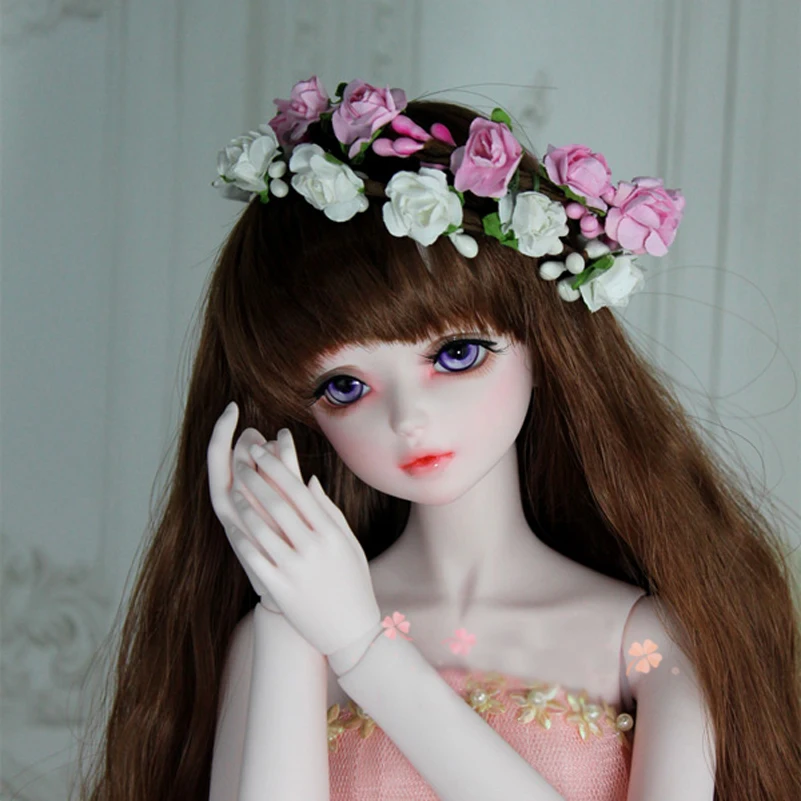 Сказочный SD BJD куклы Jewelry головной убор Венок игрушка оголовье DD 2D БЖД 1/4 1/3 1/6 baby born