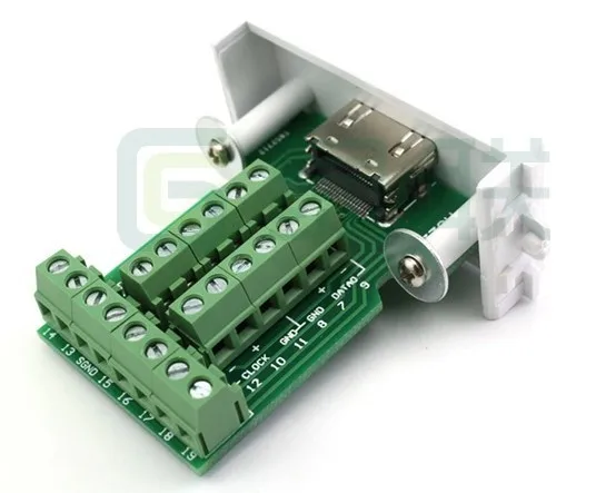 1 4 3D HDMI женская модульная розетка настенная пластина без необходимости пайки diy|diy