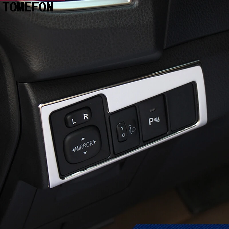 11 шт. кнопки для Toyota Corolla 2014 из нержавеющей стали|door air vents|interior door framesair condition roof |
