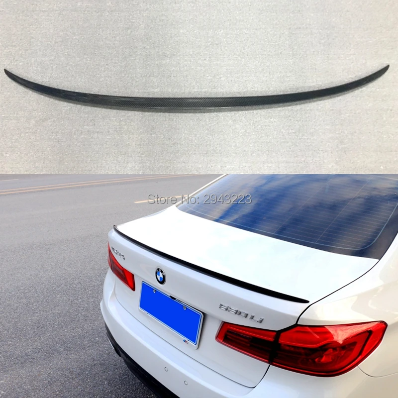 

Car Styling For BMW G30 G38 5 SERIES 530i 540i M5 Sedan 4-Door 2017 2018 2019 Carbon Fiber Rear Trunk Boot Lip Roof Spoiler Wing