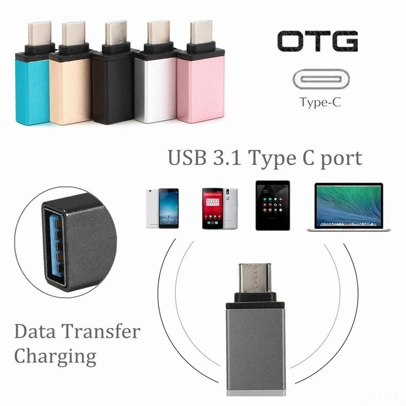 Адаптер с разъемом type-C и USB OTG конвертер USB 3,0 адаптер с разъемом type-C USB-C для зарядки и синхронизации для MacBook Pixel Lumia