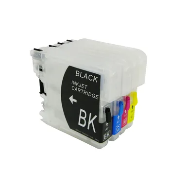 

Short Type Printer cartridges LC38 Empty for Brother 165C 185C 195C 197C printer on high quality