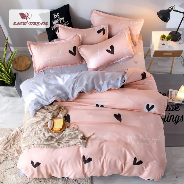 Best Offers SlowDream Bedding Set Nordic Comforter Duvet Cover Bedspread Single Double Bed Sheet Linen Adult Queen King Pattern Bedclothes Best Offers SlowDream Bedding Set Nordic Comforter Duvet Cover Bedspread Single Double Bed Sheet Linen Adult Queen King Pattern Bedclothes