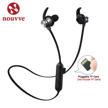 Bluetooth наушники беспроводные наушники Магнитная аттракцион Водонепроницаемый Спорт XT 22 гарнитура с микрофоном Поддержка TF карты