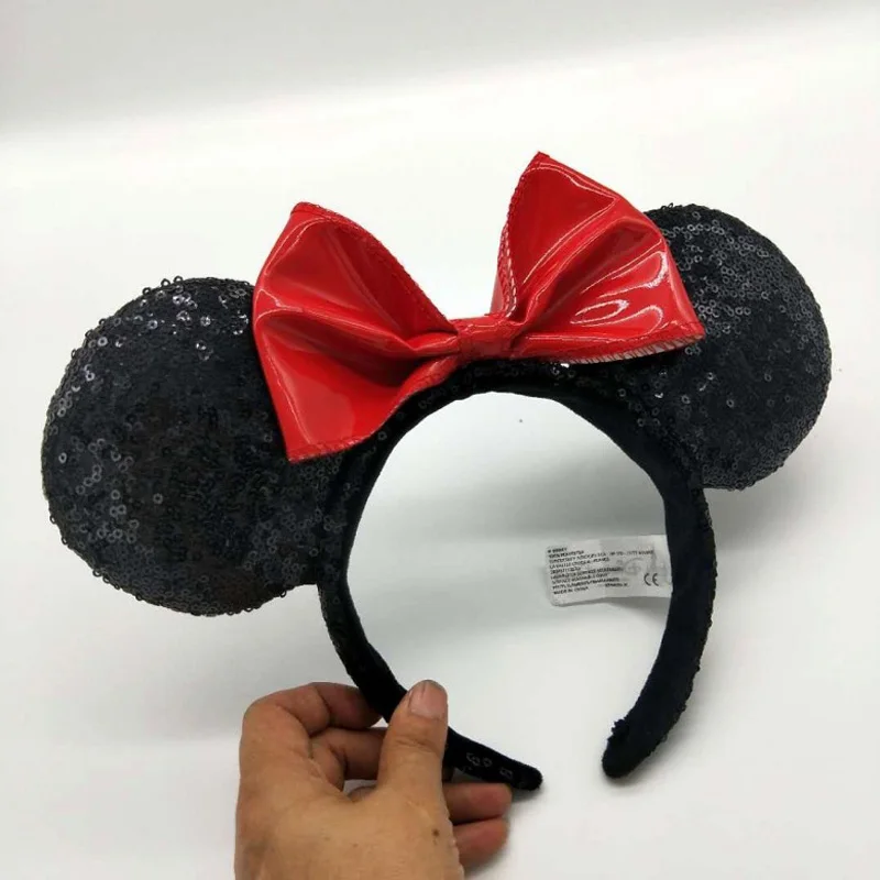 Disney 3D повязка на голову аксессуары Микки Маус Дональд Дак мультфильм стерео Пряжка для волос плюшевая повязка для волос резинки для девочек праздничные подарки на день рождения - Цвет: I