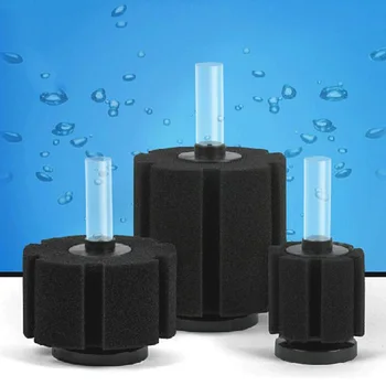 

1pc Aquarium Filter Fish Tank Air Pump Skimmer Biochemical Sponge Filter Aquarium Filtration Filter Aquatic Pets Fish Products10