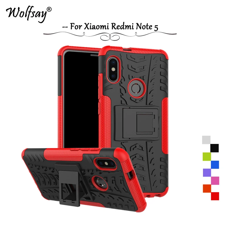 For Xiaomi Redmi Note 5 Case Shockproof Armor Rubber Silicone Phone Cover |