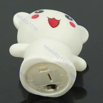 

New Christmas Lovely Bear 7 Color Changing LED Kids Decor Night Light Lamp