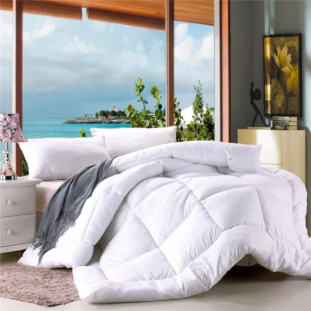 Warm Comforter 100 Polyester Filler High Quality Polyester Duvet Winter/Autumn Stiching Quilted