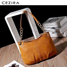 CEZIRA, маленькая сумка на цепочке для женщин, сумочка и сумка через плечо, высокое качество, женская сумка-тоут из искусственной кожи, женская модная сумка на плечо