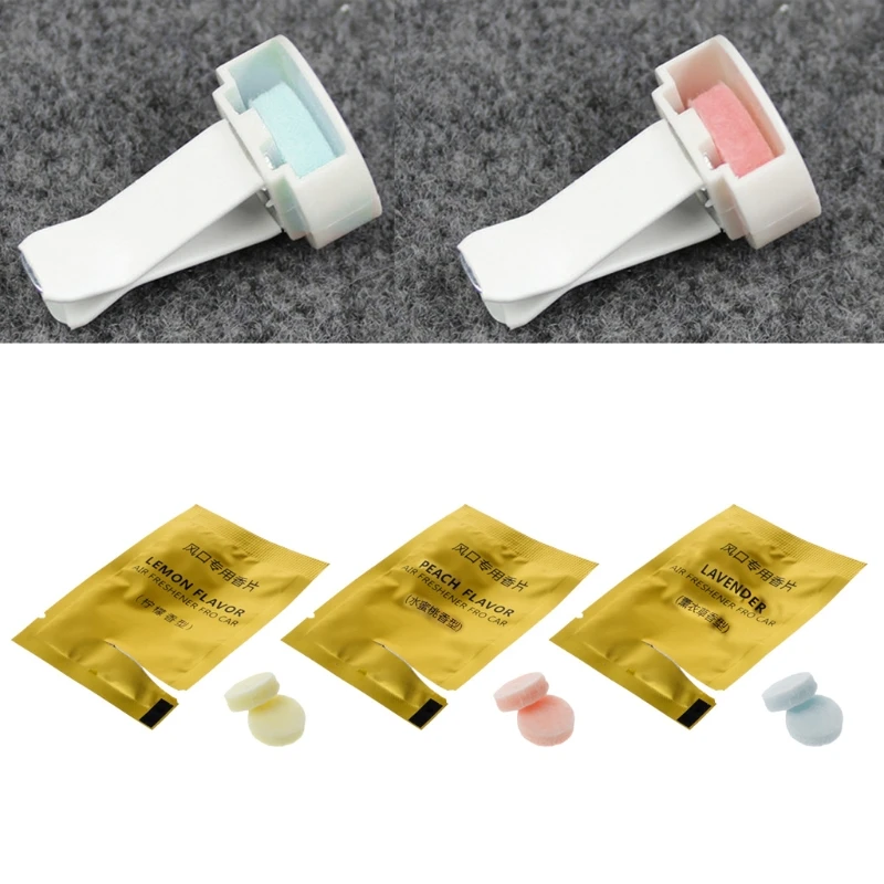 

Fresh Smell Car Air Conditioning Vent Perfume Air Freshener Fragrance Scent