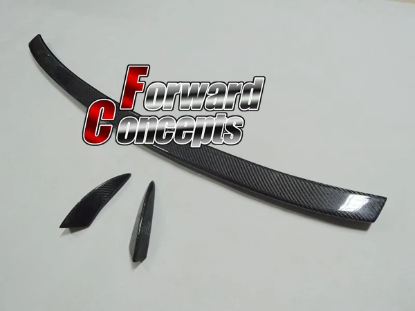 

FOR CARBON FIBER VW 06-10 JETTA BORA V MK5 3PCS REAR WING TRUNK SPOILER