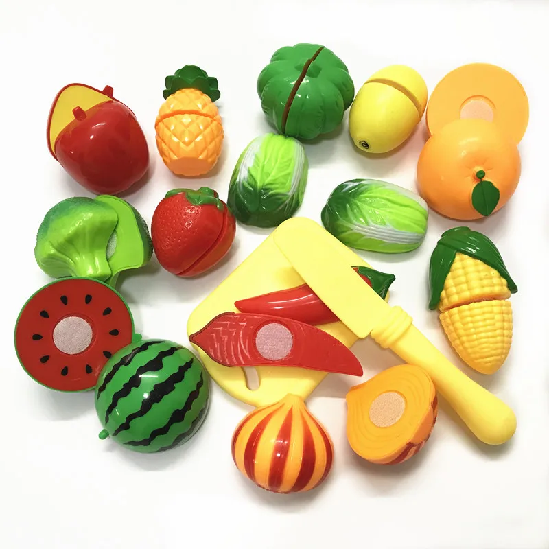 Домашняя игрушка, фрукты, нарезанные игрушечные фрукты, Детский Комплект кухонных игрушек
