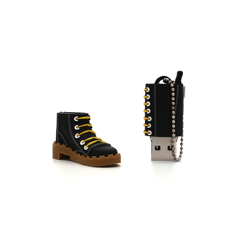 

New 128GB Mini High-top Martin Boots Cartoon Usb Flash Drive Real Capacity Flash Disk 4GB 8GB 16GB 32G 64G Usb 2.0 Pen Drive