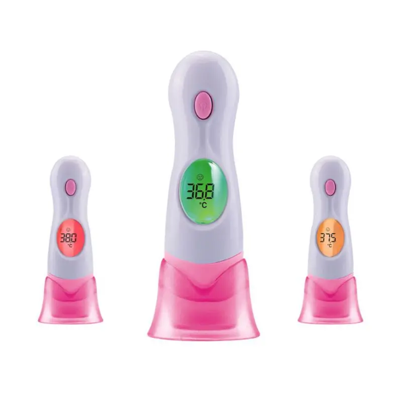 

Instant Reading Backlight Change Fever Warning Portable Baby Forehead Ear Temperature Medical Infrared Digital Thermometer