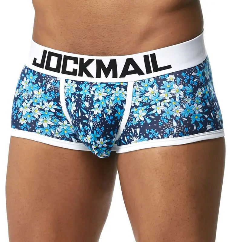 Бренд jockmail, сексуальные мужские трусы боксеры, трусы для геев, чехол для пениса, домашняя одежда для сна, высококачественные мужские трусы-боксеры, шорты для сна