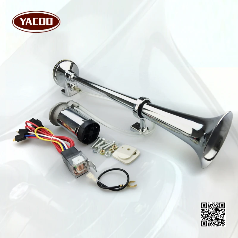 150DB Super Loud 12V/24V Single Trumpet Air Horn Compressor Car Lorry Boat Motorcycle FGHGF